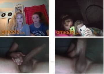 Big Cock Shock on Omegle Chat 2019